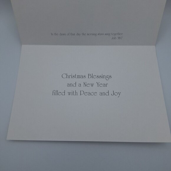 Vintage Style Nativity Christmas Cards  Envelopes Religious Holiday Set Of 3 90s - Picture 8 of 11